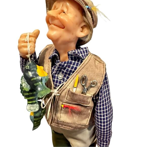 Vintage 2000 Richard Simmons Nana's Family Walter 11 inch Resin Doll - Picture 5 of 16